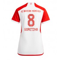 Bayern Munich Leon Goretzka #8 Domaci Dres za Ženska 2023-24 Kratak Rukav